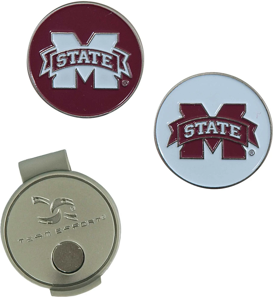 Team Effort Mississippi State Bulldogs Hat Clip and Ball Markers Set