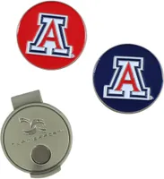 Team Effort Arizona Wildcats Hat Clip and Ball Markers Set