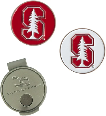 Team Effort Stanford Cardinal Hat Clip and Ball Markers Set