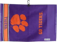 Team Effort Clemson Tigers Face/Club Jacquard Golf Towel