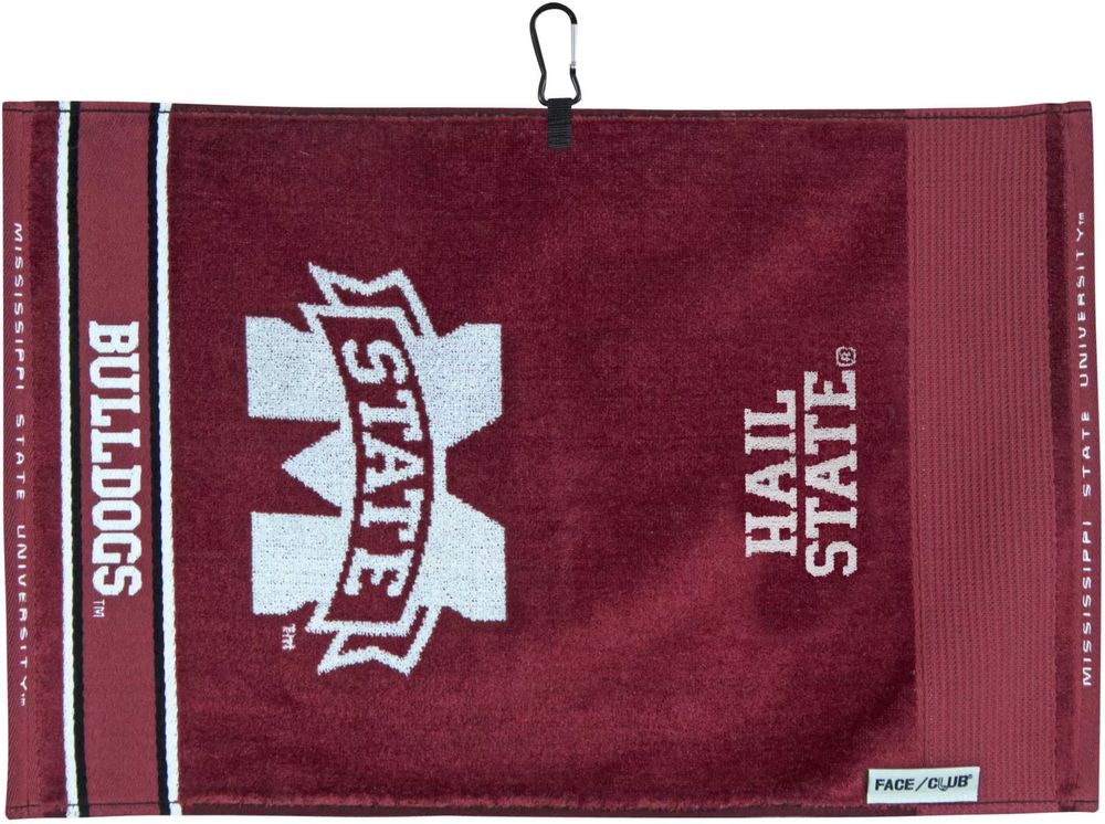 Team Effort Mississippi State Bulldogs Face/Club Jacquard Golf Towel