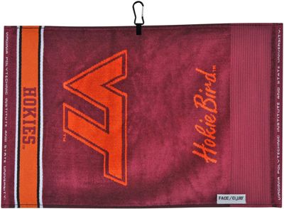 Team Effort Virginia Tech Hokies Face/Club Jacquard Golf Towel