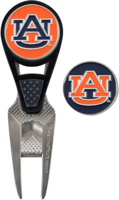 Team Effort Auburn Tigers CVX Divot Tool and Ball Marker Set