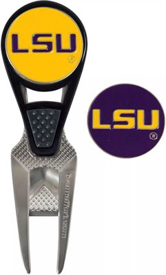 Team Effort LSU Tigers CVX Divot Tool and Ball Marker Set