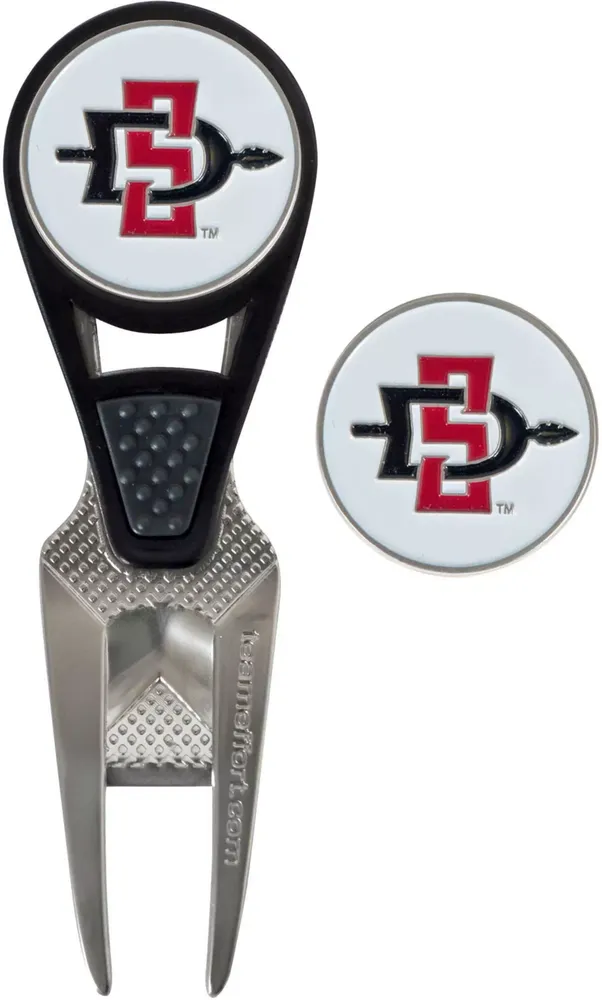 Team Effort San Diego State Aztecs CVX Divot Tool and Ball Marker Set