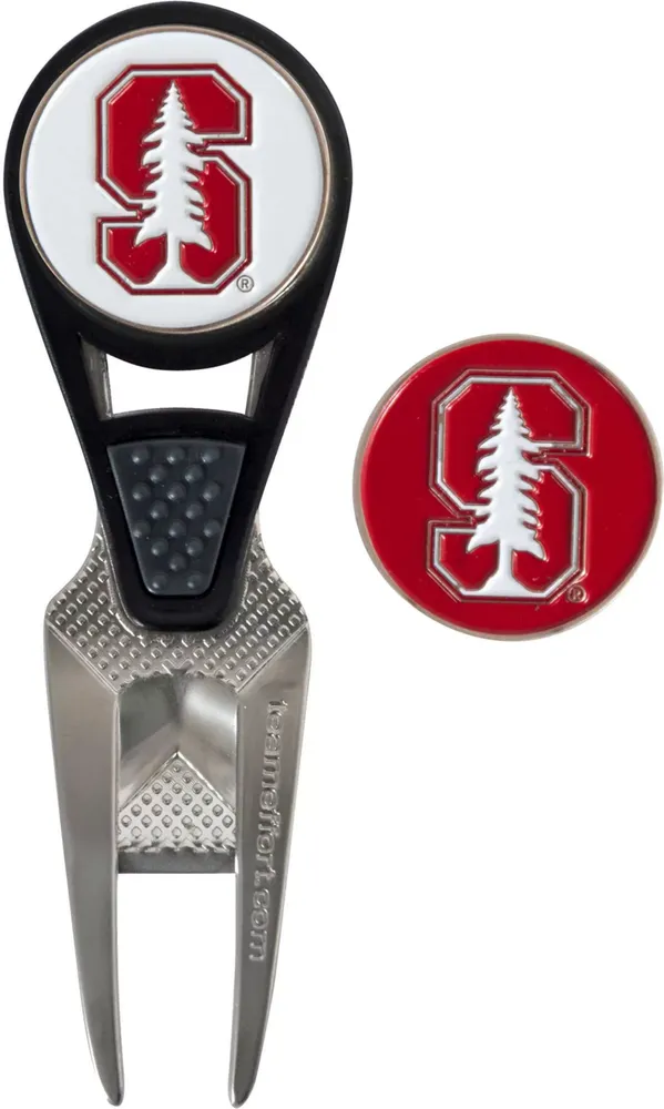 Team Effort Stanford Cardinal CVX Divot Tool and Ball Marker Set