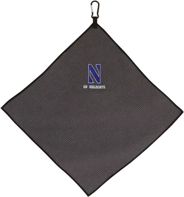 Team Effort Northwestern Wildcats 15" x 15" Microfiber Golf Towel