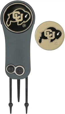 Team Effort Colorado Buffaloes Switchblade Divot Tool and Ball Marker Set