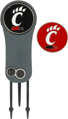 Team Effort Cincinnati Bearcats Switchblade Divot Tool and Ball Marker Set