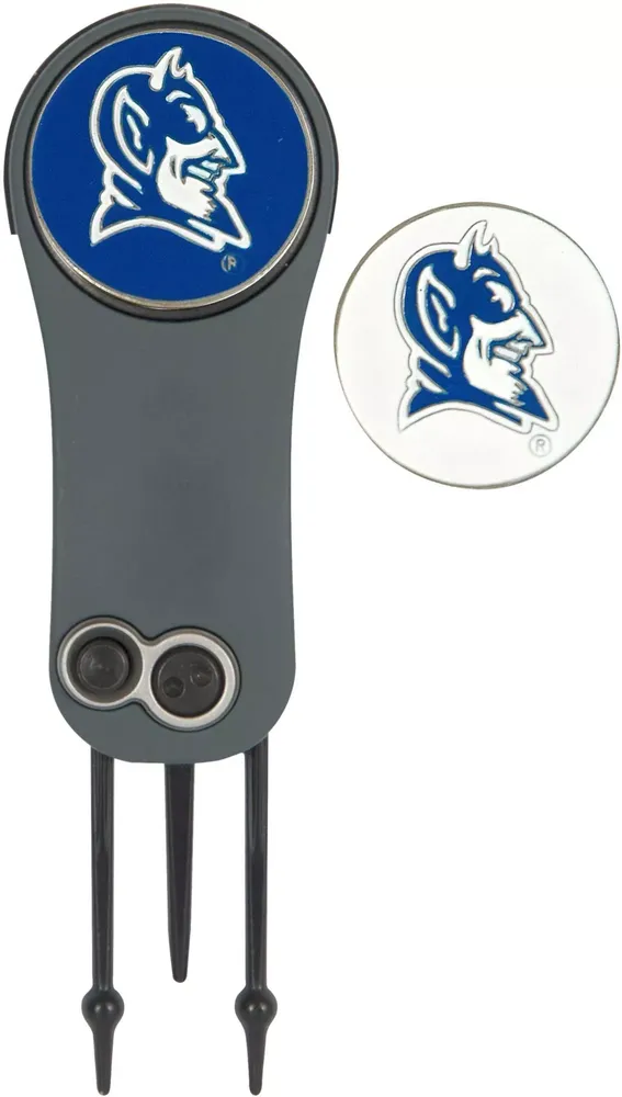 Team Effort Duke Blue Devils Switchblade Divot Tool and Ball Marker Set