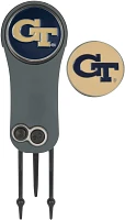 Team Effort Georgia Tech Yellow Jackets Switchblade Divot Tool and Ball Marker Set