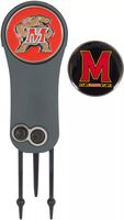 Team Effort Maryland Terrapins Switchblade Divot Tool and Ball Marker Set