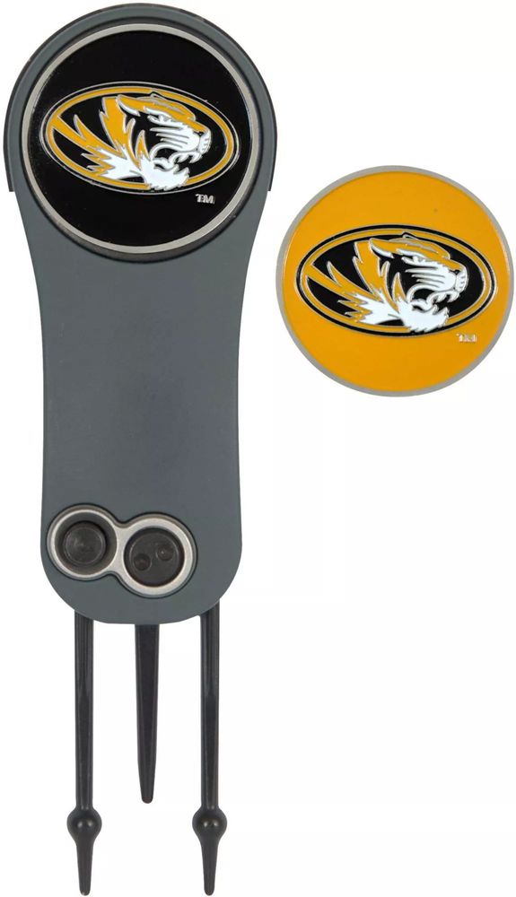 Team Effort Missouri Tigers Switchblade Divot Tool and Ball Marker Set