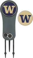 Team Effort Washington Huskies Switchblade Divot Tool and Ball Marker Set