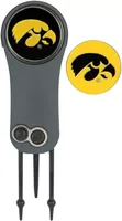 Team Effort Iowa Hawkeyes Switchblade Divot Tool and Ball Marker Set