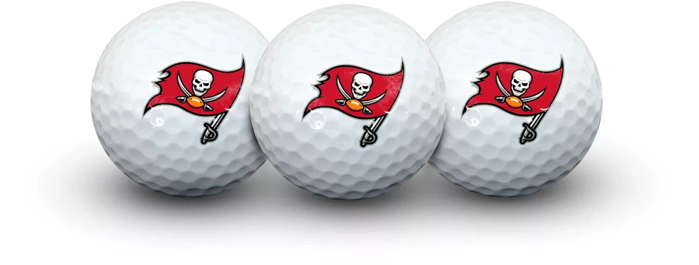 Team Effort Tampa Bay Buccaneers Golf Balls - 3 Pack