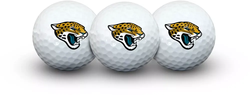 Team Effort Jacksonville Jaguars Golf Balls - 3 Pack