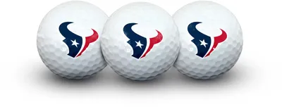 Team Effort Houston Texans Golf Balls - 3 Pack