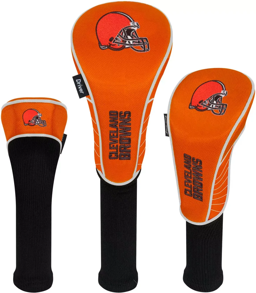 Team Effort Cleveland Browns Headcovers - 3 Pack