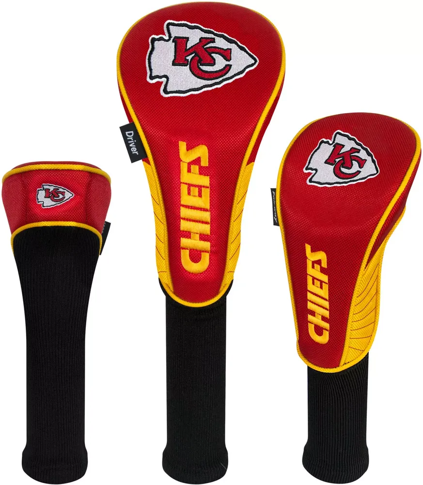 Team Effort Kansas City Chiefs Headcovers - 3 Pack