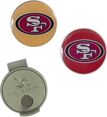 Team Effort San Francisco 49ers Hat Clip and Ball Markers Set