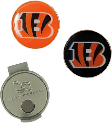 Team Effort Cincinnati Bengals Hat Clip and Ball Markers Set