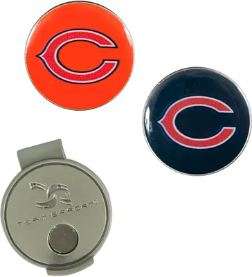 Team Effort Chicago Bears Hat Clip and Ball Markers Set