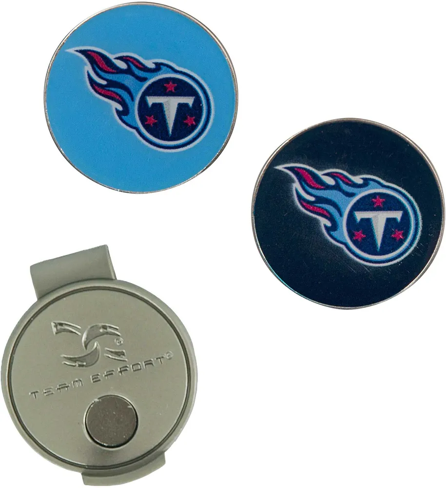 Team Effort Tennessee Titans Hat Clip and Ball Markers Set