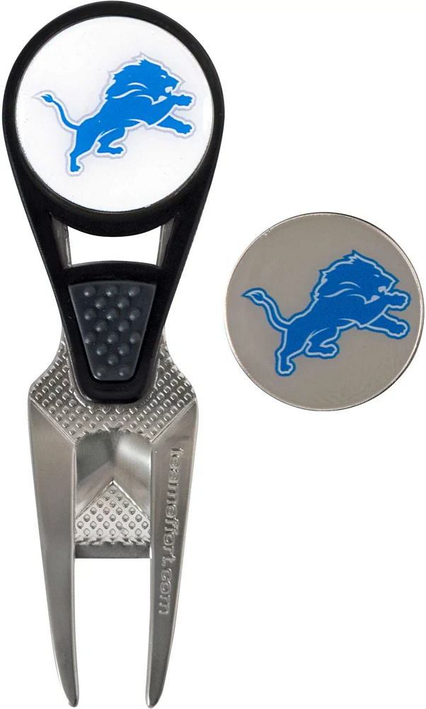 Team Effort Detroit Lions CVX Divot Tool and Ball Marker Set