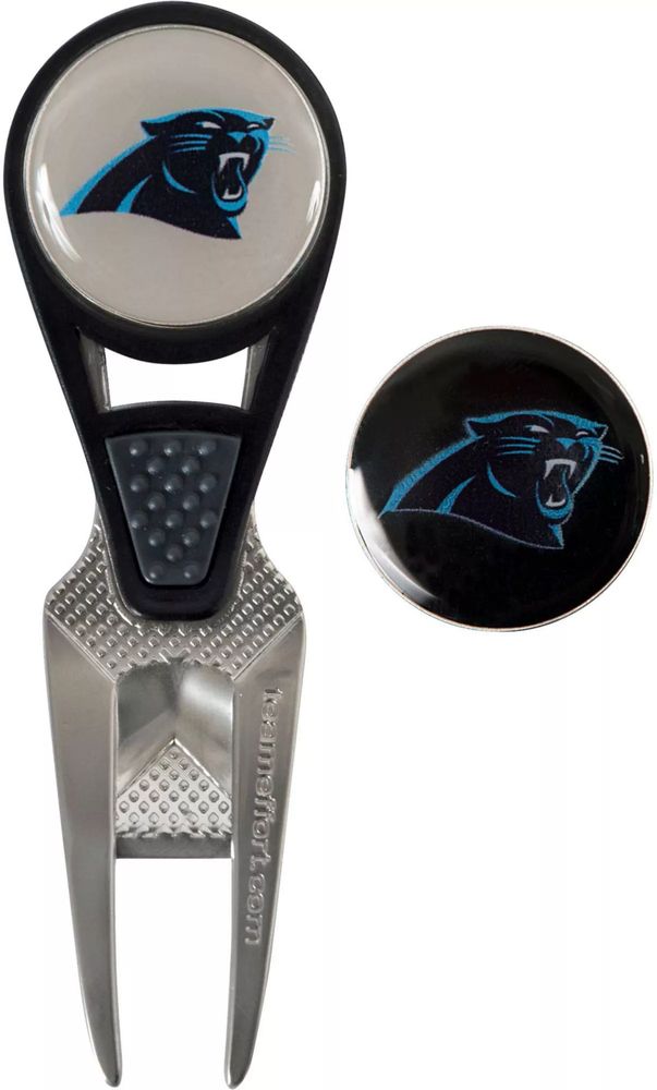 Team Effort Carolina Panthers CVX Divot Tool and Ball Marker Set