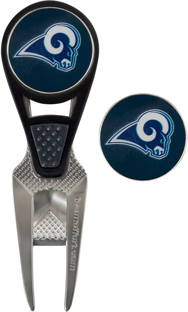 Team Effort Los Angeles Rams CVX Divot Tool and Ball Marker Set