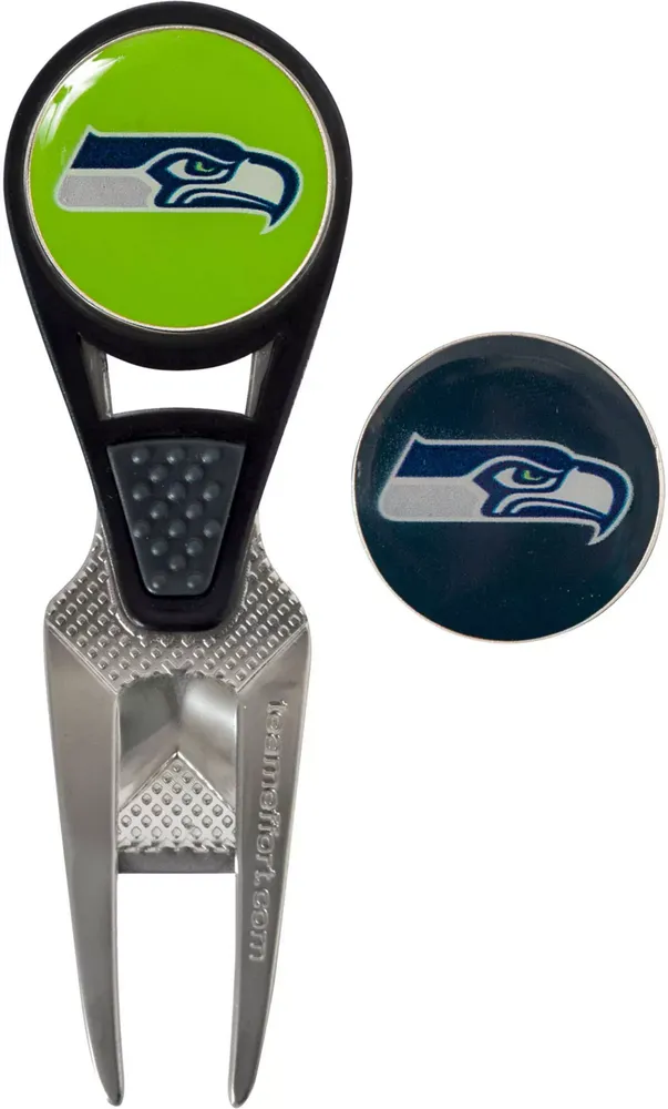 Team Effort Seattle Seahawks CVX Divot Tool and Ball Marker Set