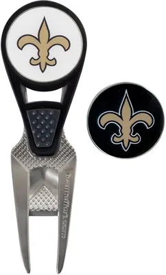 Team Effort New Orleans Saints CVX Divot Tool and Ball Marker Set