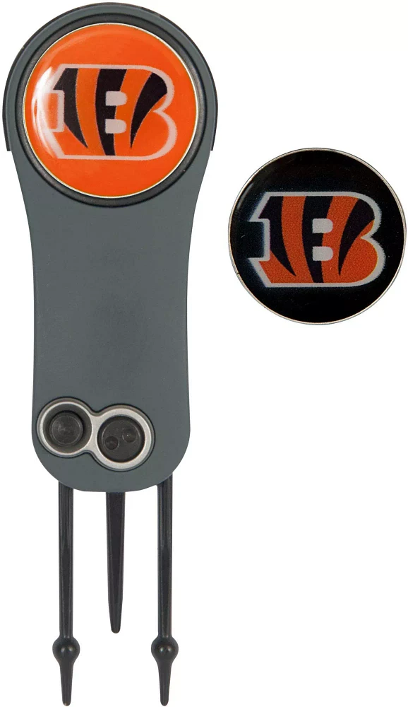 Team Effort Cincinnati Bengals Switchblade Divot Tool and Ball Marker Set