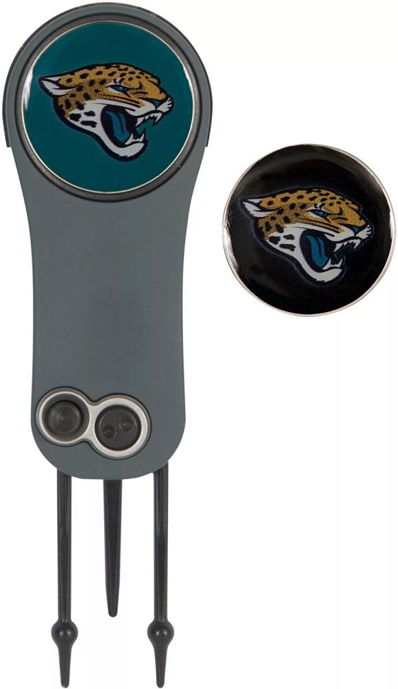 Team Effort Jacksonville Jaguars Switchblade Divot Tool and Ball Marker Set