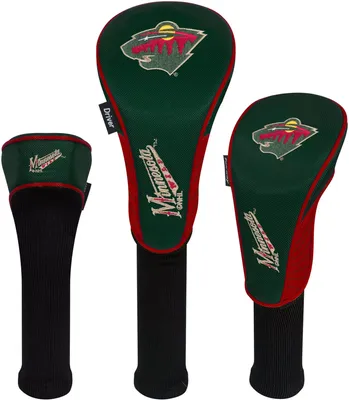 Team Effort Minnesota Wild Headcovers - 3 Pack