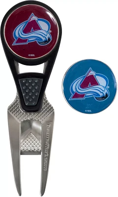 Team Effort Colorado Avalanche CVX Divot Tool and Ball Marker Set