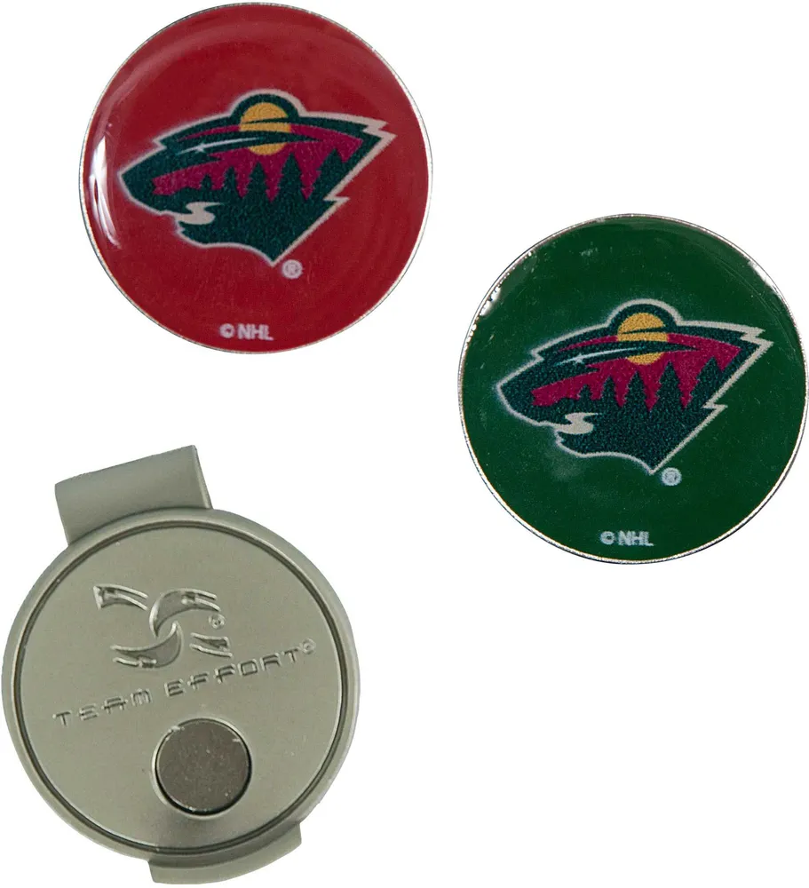 Team Effort Minnesota Wild Hat Clip and Ball Markers Set