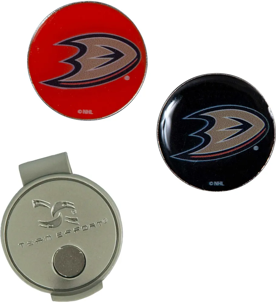 Team Effort Anahiem Ducks Hat Clip and Ball Markers Set