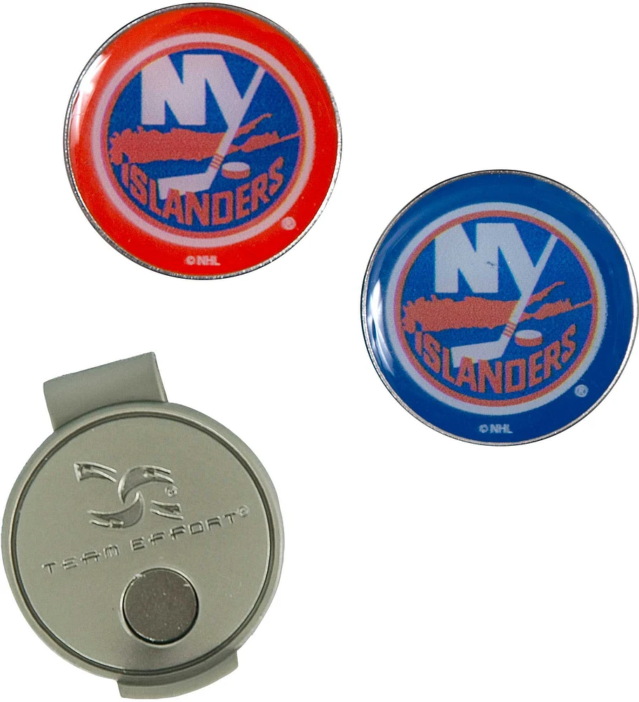 Team Effort New York Islanders Hat Clip and Ball Markers Set