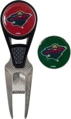 Team Effort Minnesota Wild CVX Divot Tool and Ball Marker Set