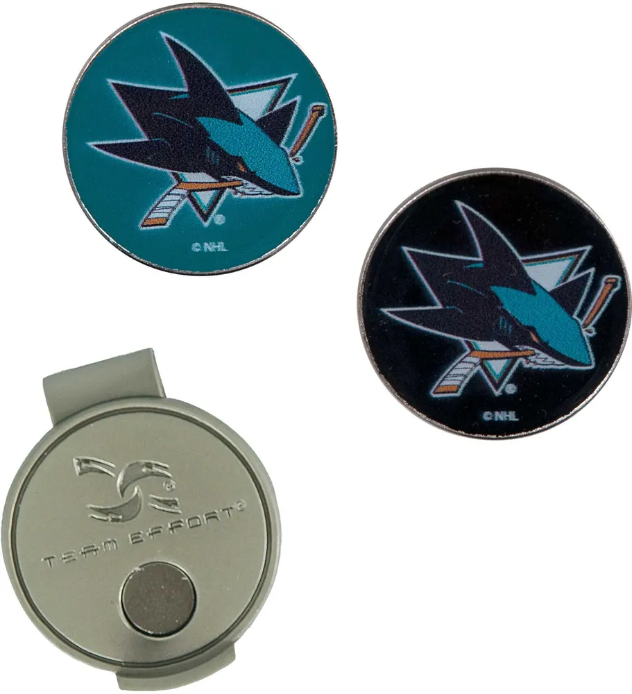 Team Effort San Jose Sharks Hat Clip and Ball Markers Set