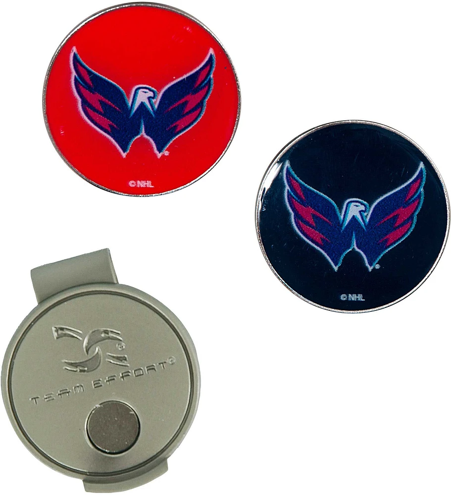 Team Effort Washington Capitals Hat Clip and Ball Markers Set