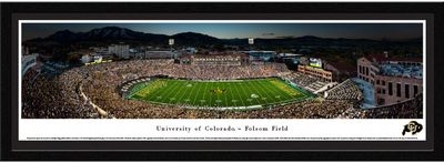 Blakeway Panoramas Colorado Buffaloes Framed Panorama Poster