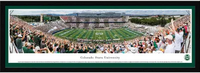 Blakeway Panoramas Colorado State Rams Framed Panorama Poster