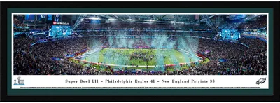 Blakeway Panoramas Super Bowl LII Champions Philadelphia Eagles Select Framed Panorama Poster