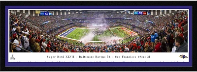 Blakeway Panoramas Baltimore Ravens Framed Panorama Poster