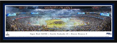 Blakeway Panoramas Seattle Seahawks Framed Panorama Poster