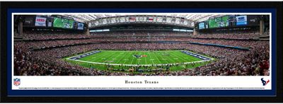 Blakeway Panoramas Houston Texans Framed Panorama Poster