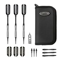 Viper Sinister Soft Tip Darts & Casemaster Deluxe Black Dart Case